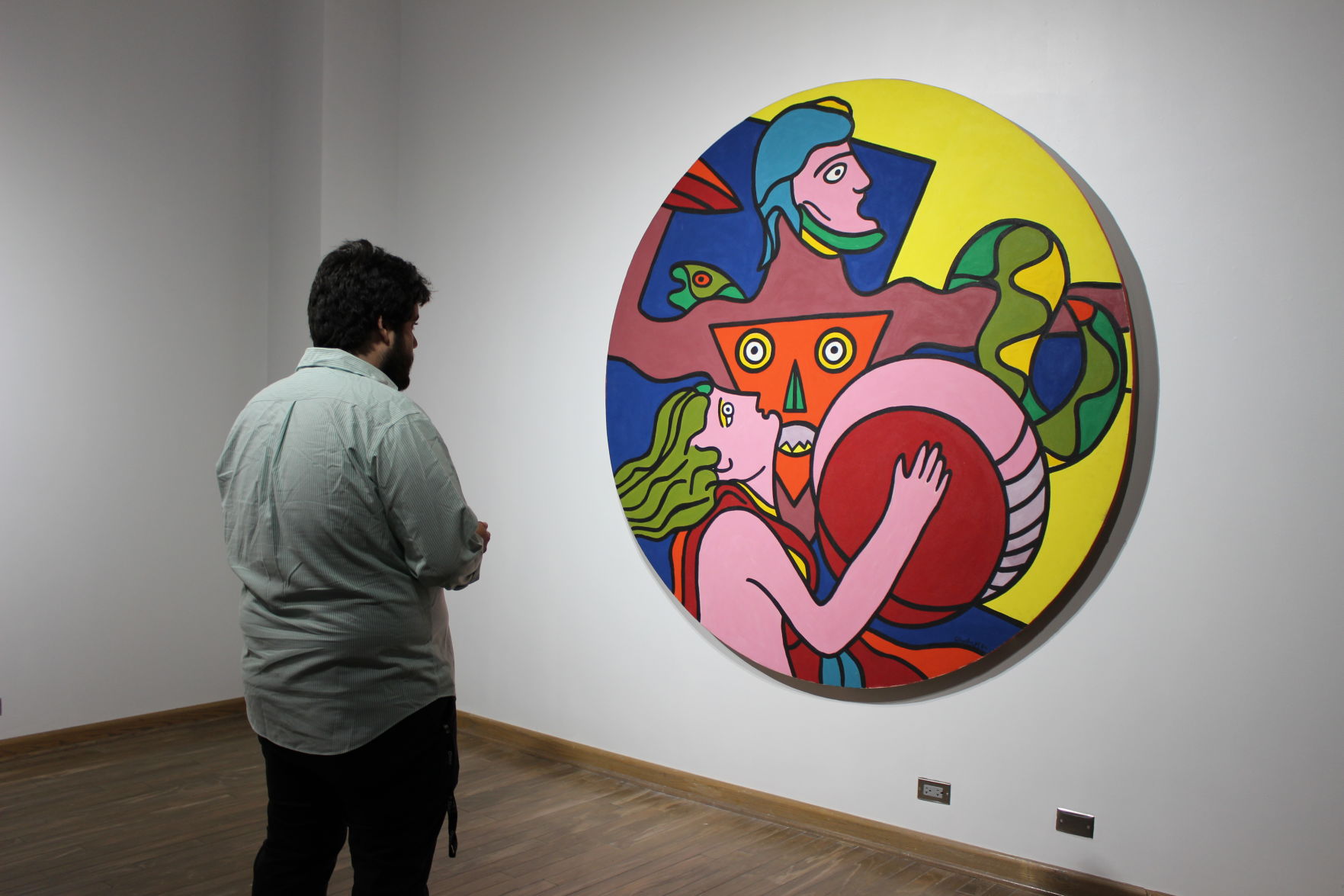 Art gallery exhibition honors professor retiring after 50 years